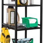 Honey-Can-Do 5-Tier Garage Storage Shelving Unit, Black SHF-09841 Black
