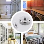 PINKE Retractable Clothesline, 304 Stainless Steel Clothes Dryer Laundry Line with Adjustable Stainless Steel Rope String Hotel Style Heavy Duty, 9.2 Feets, Laundry Accessories, Round Style - Image 5