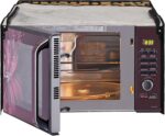 Glassiano Microwave Oven Cover for Samsung 28 Litre Convection Microwave Oven MC28H5025VB/TL, Black - Image 7