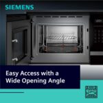 Siemens Built In Microwave, 60 cm, 25 Liters Microwave, CookControl8, German Engineering Microwave Oven, BE555LMS0M - Image 7
