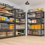 2020LBS Storage Shelves 5 Tier Garage Shelving Heavy Duty Adjustable Garage Shelves, Utility Rack Shelf, Shelving Units for Storage Warehouse Pantry Closet, 35.5" W x 11.9" D x 72" H, Black - Image 9