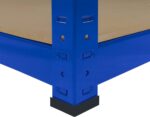 Monster Racking T-Rax Corner Unit & Pack of 2 Garage Shelving Unit Extra Wide - 5 Tier Heavy Duty Rack for Storage Steel Utility Shelves | Metal & MDF Boltless Assembly System | 180cm x 90cm x 45cm - Image 9