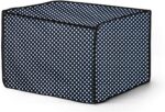 Stylista Microwave Oven Cover for Samsung 28 L Convection MC28H5145VK/TL Polka dot Pattern Navy - Image 7