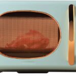 Countertop microwave Electric Food Oven Home Appliance Micro-wave Oven Household Kitchen Convection Oven(Dark blue)