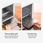 Single Fan Stainless Steel Oven Energy Class A Microwave Oven Solo Silver Tact Double Oven Built-in - High Quality Convection Halogen Oven Cooker - Image 4