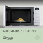 Panasonic NN-ST64QWBPQ Solo Microwave Inverter, 32 Litres, 1000 W High Power, 24 Automatic Programs, Junior Car Programs, 30 Fast Functions, Touch Control, Also Cooking and - Image 6