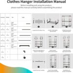 YelaJoy Clothes Rack for Hanging Clothes, Portable Rolling Garment Rack, Sturdy Metal Freestanding Cloths Racks with Wheels, Double Rods Wardrobe Racks for Bedroom Laundry Living Room (White) - Image 7