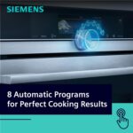 Siemens Built In Microwave, 60 cm, 25 Liters Microwave, CookControl8, German Engineering Microwave Oven, BE555LMS0M - Image 4