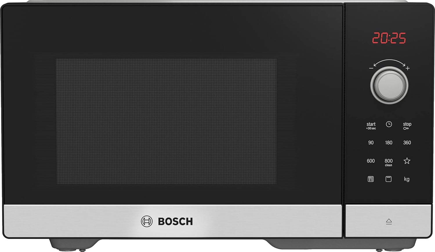 71lSUMc-JL._AC_SL1500_.jpg Bosch Series 2, Freestanding microwave, FEL053MS1M 49 x 29 cm, Stainless steel 1 Year Warranty - Image 1