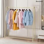 Beauenty Cloth Hanger Stand, 180 * 180CM Long Garment Rail Clothes Rail Strong Load-bearing Garment Rack Multi-Purpose Cloth Hanging Display in Boutique Entryway Closet (Black) - Image 7