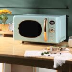 Countertop microwave Electric Food Oven Home Appliance Micro-wave Oven Household Kitchen Convection Oven(Dark blue) - Image 3