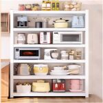 Garage Shelves 6-Tier Metal Shelving Unit, 183cm/198cm High Adjustable Garage Shelves, Industrial Utility Shelf Rack For Garage Warehouse Basement, Boltless Assembly(120x30x183cm)
