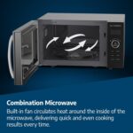 Beko Combination Microwave MCF25310B | Black | Large 25L Capacity | 900W Microwave Power | 1950W Convection Oven | 1950W Grill - Image 6
