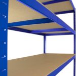 Monster Racking Garage Shelving Unit / 5 Tier 1600mm Wide x 600mm Deep/Steel & MDF Shelves - Image 6