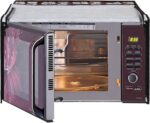 Glassiano Microwave Oven Cover for Samsung 28 Litre Convection Microwave Oven MC28H5025VB/TL, Black - Image 6