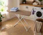 Toshionics Ironing Board 90cm x 34cm - Ironing Table with study Steel Legs | 4 Adjustable height Ironing Stand with steel Iron Rest Foldable Multicolor Design - Image 3
