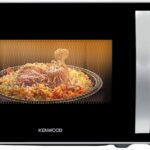 KENWOOD 22L Microwave Oven with Digital Display, 5 Power Levels, Defrost Function, Stainless Steel, Auto Menu, 95 Minutes Timer, Clock Function 700W MWM22.000BK Black/Silver