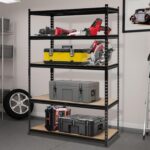 Heavy Duty Garage Shelving Units,5-Tier Adjustable Storage Shelves,48 x 18 x 72in,Loads 3000 LBSS,Adjustable Garage Storage Shelving, Metal Storage Utility Racks Shelf Unit (48x18x72 Inch) - Image 2