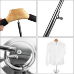 6 Pack Adjustable T Shirt Display Flexible Shoulder Stand，Portable Clothes Hanger Rack for Clothing Garment Coat Retail Vendor，Shirt Rack，Metal Clothing Display Rack,17.3 x 31.3 Inch - Image 5