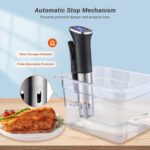 INKBIRD WiFi Sous Vide Machine ISV-300W Immersion Circulator IPX7 Waterproof Precision Culinary Cooker Remote Control with App Precise ±0.1°C Temperature Control Perfect for Sous Vide Cooking at Home - Image 6
