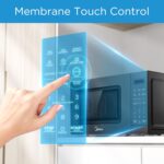 Midea 20L Solo Microwave Oven with Digital Touch Control, 700W, Child Lock, Memory Function, Defrost-by-weight-or-time, Fast Reheat, Push Button Door Opening, Best for Home & Office, Black, EM721BK - Image 3