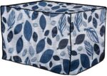 Stylista Microwave Oven Cover for Samsung 28 L Convection MC28H5025VK Ditzy Pattern Grey Base - Image 7