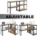Garage Shelving 5 Tier Unit 180x90x40cm Boltless Racking Storage Made of Heavy Steel Frame & Strong MDF Board, Metal Shelving Unit Heavy Duty 175kg Capacity Per Shelf - Image 3