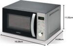KENWOOD 22L Microwave Oven with Digital Display, 5 Power Levels, Defrost Function, Stainless Steel, Auto Menu, 95 Minutes Timer, Clock Function 700W MWM22.000BK Black/Silver - Image 7