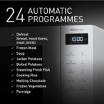 Panasonic NN-ST64QWBPQ Solo Microwave Inverter, 32 Litres, 1000 W High Power, 24 Automatic Programs, Junior Car Programs, 30 Fast Functions, Touch Control, Also Cooking and - Image 5