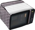 Stylista Microwave Oven Cover for Panasonic 20 L Convection NN-CT254BFDG, Geometric Pattern - Image 5
