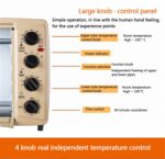 Silver Microwave Oven Tact Top Quality Convection Halogen Oven Grill Oven with Convection Ideal for Roasting, Baking - Image 4