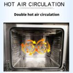 Oven Single Fan Stainless Steel A Energy Rating Solo Microwave Oven in Silver Tact Premium Convection Halogen Oven Cooker Ideal for Roasting,Baking Aesthetic and practical - Image 5