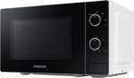 Samsung Solo Microwave Oven with Full Glass Door, 20L, White, Dual Dial, MS20A3010AH/SG, 1 Year Warranty (UAE version) - Image 3