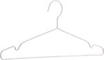Amazon Basics Stainless Steel Clothes Hangers (20-Pack), Chrome - Image 2