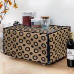 Glassiano Microwave Oven Cover for Samsung 28 Litre Convection Microwave Oven MC28H5025VB/TL, Black - Image 2