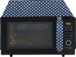 Wings Star Oven Top Cover for Panasonic 27 Litre Convection Microwave Oven NN-CD674MFDG Sliver - Microwave Top Cover with 4 Utility Pockets and 1 Oven Handle Cover KUM47