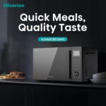 Hisense 34 Liters, Large Microwave Oven and Grill Combo, 1000W, 10 Power Levels, 9 Preset Menus, Anti Bacteria, Ceramic Interiors, Touch Control, H34MOBS10HG(Amazon Exclusive) - Image 16