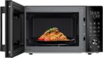 Hisense 34 Liters, Large Microwave Oven and Grill Combo, 1000W, 10 Power Levels, 9 Preset Menus, Anti Bacteria, Ceramic Interiors, Touch Control, H34MOBS10HG(Amazon Exclusive) - Image 4