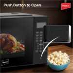 Impex 25L Digital Grill Microwave Oven with850W Power, 9 Preset Menus, 1000W Grill Output, Child SafetyLock,10 Power Levels, Defrost Settings, 285mm Glass Turntable, Timer, Push Button Door_MO 8125DGB - Image 7