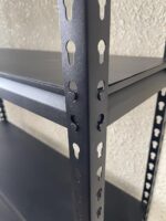 Heavy Duty Storage Rack, 5-Tier Shelving Unit, 200 x 100 x 30 cm, Black - Image 4