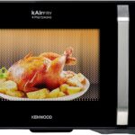 KENWOOD 30L 4-in-1 Microwave Oven + Air Fryer +Grill+ Convection with 19 Preset Programs,Digital Display,5 Power Levels,Defrost Function,95 Minutes Timer,Clock Function 1000W MWA30.000BK Black/Silver