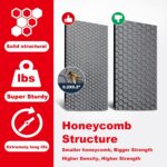Garage Shelving, 48" W Storage Shelves 3000lbs Heavy Duty Shelving, Adjustable 5 Tier Garage Shelf Storage Rack With Honeycomb Shelf, Industrial Shelving Units for Basement 72"H X 48"W X 18.9"D - Image 5