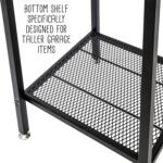 Honey-Can-Do 5-Tier Garage Storage Shelving Unit, Black SHF-09841 Black - Image 6
