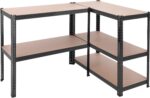 SONGMICS 5-Tier Shelving Unit, Steel Shelving Unit for Storage, Tool-Free Assembly, for Garage, Shed, Load Capacity 875 kg, 40 x 90 x 180 cm, Black GLR040B01 - Image 9