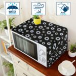 Wings Star Oven Top Cover for Samsung 21 Litre Convection Microwave Oven CE73JD-B| XTL Black - Microwave Top Cover with 4 Utility Pockets and 1 Oven Handle Cover KUM52 - Image 5