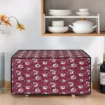 Glassiano Microwave Oven Cover for Samsung 28 Litre Convection Microwave Oven MC28H5025VB/TL Floral Print - Image 3