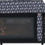 Wings Star Oven Top Cover for Panasonic 27 Litre Convection Microwave Oven NN-CD674MFDG Sliver - Microwave Top Cover with 4 Utility Pockets and 1 Oven Handle Cover KUM05