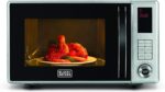 Black & Decker 800W 23 Liter Combination Microwave Oven With Grill, Silver - Mz2310Pg"Min 1 year manufacturer warranty" - Image 2