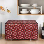Glassiano Microwave Oven Cover for Samsung 28 Litre Convection Microwave Oven MC28H5025VB/TL, Black - Image 3