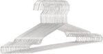Amazon Basics Stainless Steel Clothes Hangers (20-Pack), Chrome